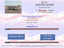 Tablet Screenshot of bchaviation.com